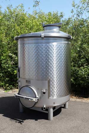 portable stainless steel wine tank